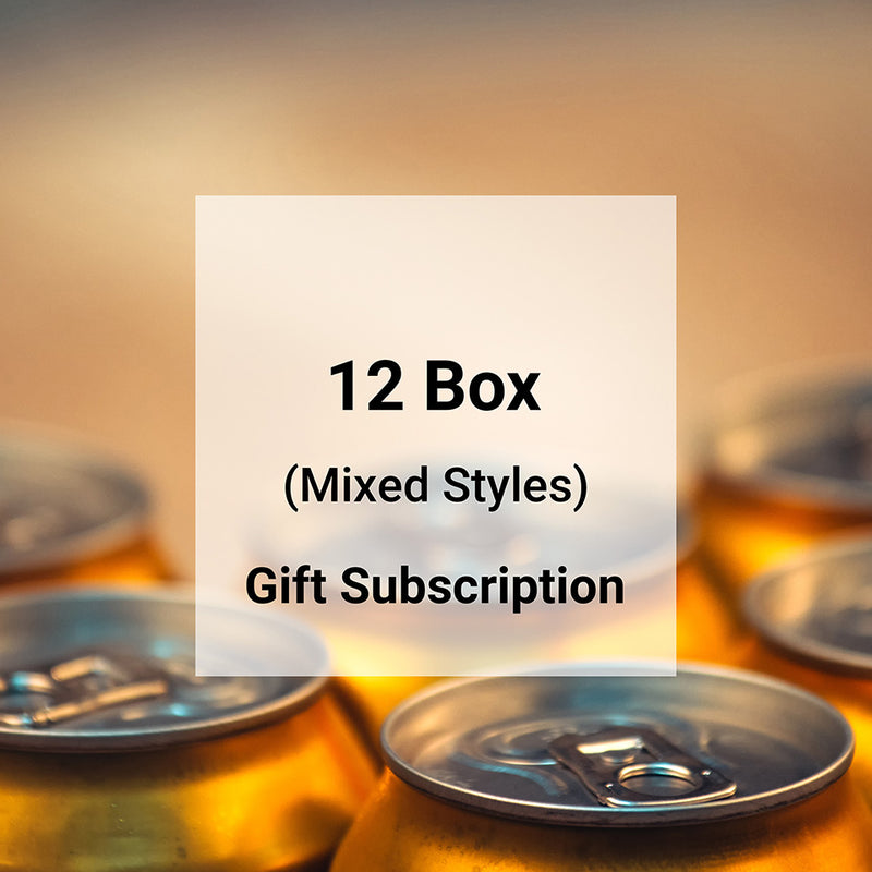 Beer Club 12 Box Gift Subscription (Mixed Styles)