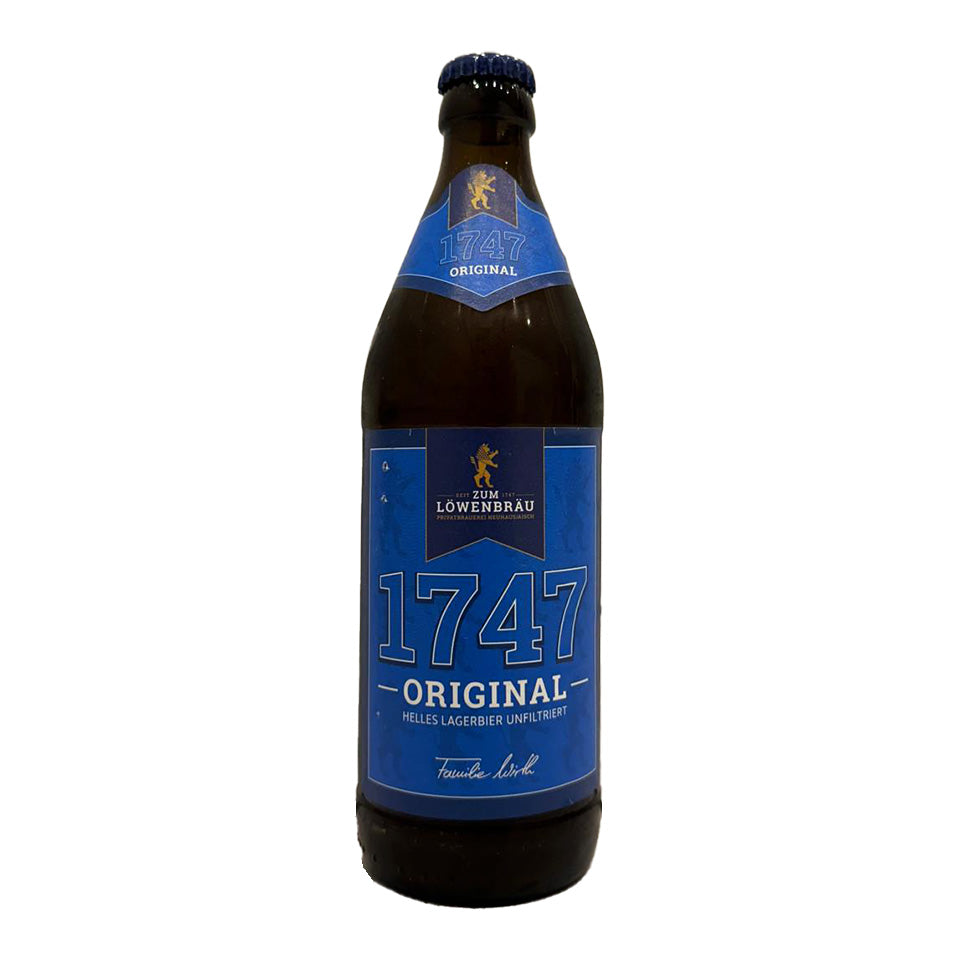 Lowenbrau, 1747 Original Hell, German Lager, 4.9%, 500ml