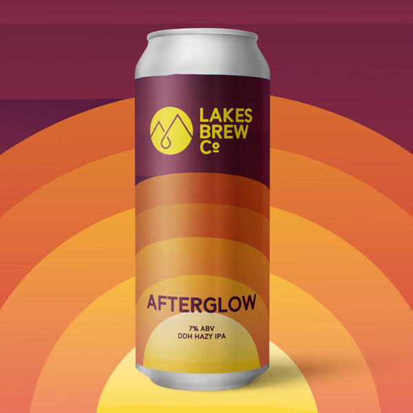 Lakes Brew Co, After Glow, DDH Hazy IPA, 7.0%, 440ml