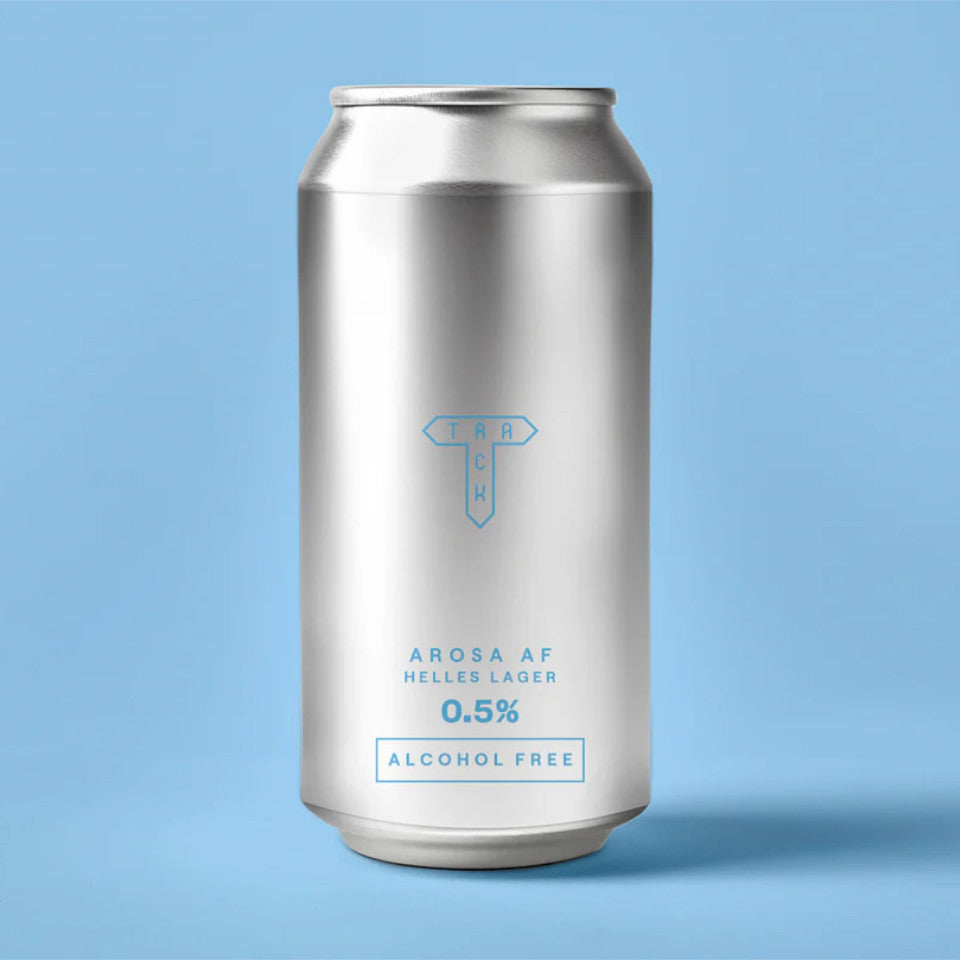 Track Brewing Co, Arosa, Alcohol Free Lager, 0.5%, 440ml