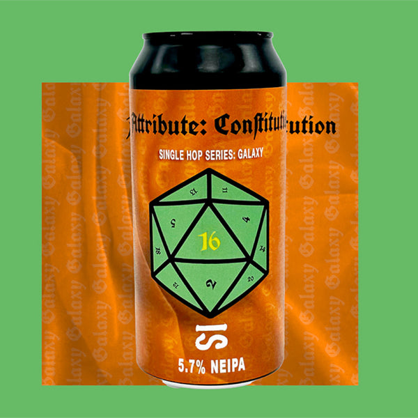 Disruption Is Brewing, Attribute: Constitution, NEIPA, 5.7%, 440ml