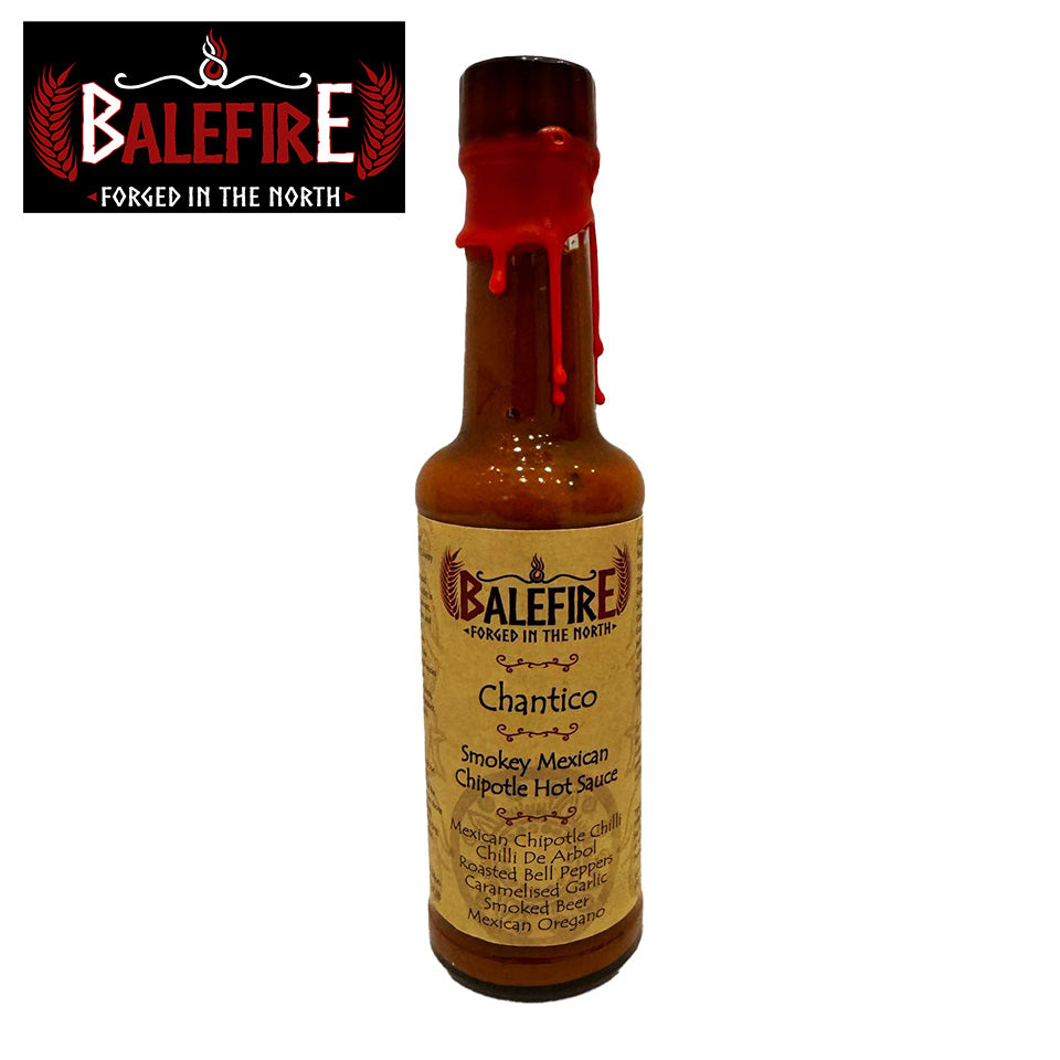 Balefire, Chantico, Smokey Chipotle & De Arbol Hot Sauce, 160ml