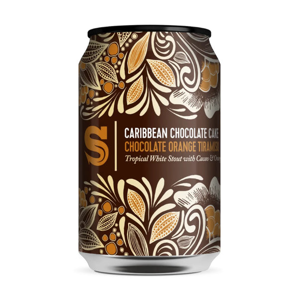 Siren Craft Brew, Caribbean Chocolate Cake, Chocolate Orange Tiramisu, White Stout, 8.4%, 330ml