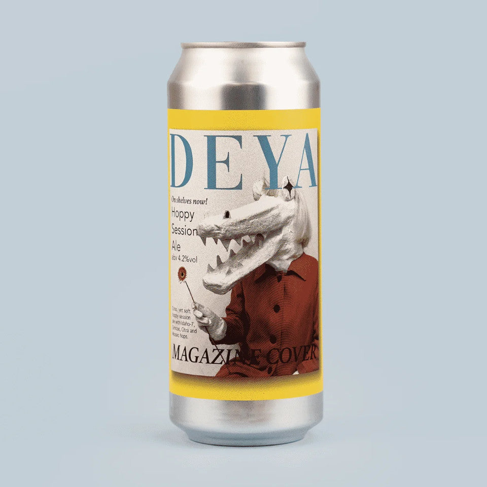 DEYA, Magazine Cover, Session IPA, 4.2%, 500ml