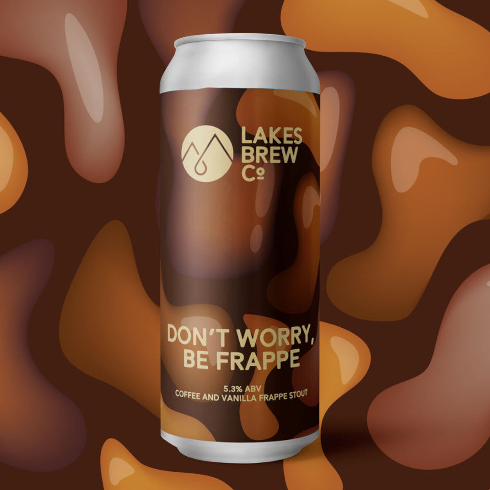 Lakes Brew Co, Dont Worry Be Frappe , Coffee & Vanilla Frappe Stout, 5.3%, 440ml