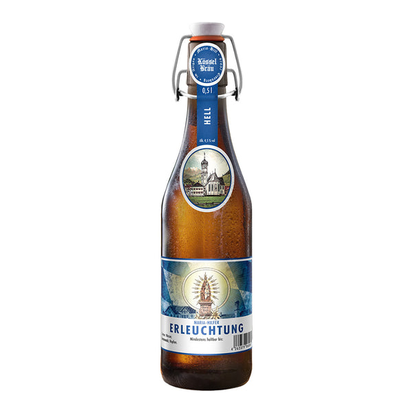 Kossel Brau, Mariahilfer, Erleuchtung Hell, German Lager, 4.5%, 500ml