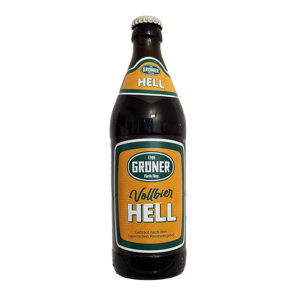 Gruner, Vollbier Hell, German Lager, 4.9%, 500ml