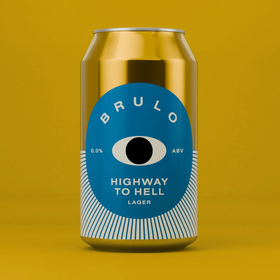 Brulo, Highway to Hell, Alcohol Free Lager, 0.0%, 330ml