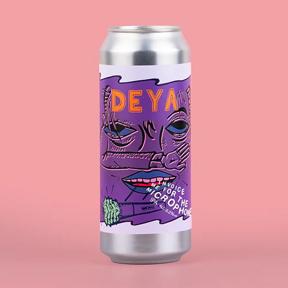 DEYA, Invoice Me for The Microphone, IPA, 6.5%, 500ml