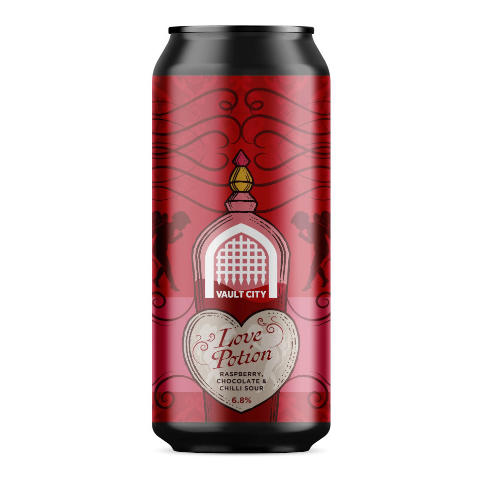 Vault City, Love Potion, Raspberry, Chocolate & Chilli Sour, 6.8%, 440ml