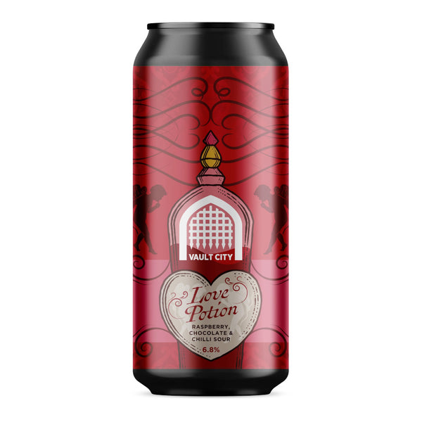 Vault City, Love Potion, Raspberry, Chocolate & Chilli Sour, 6.8%, 440ml