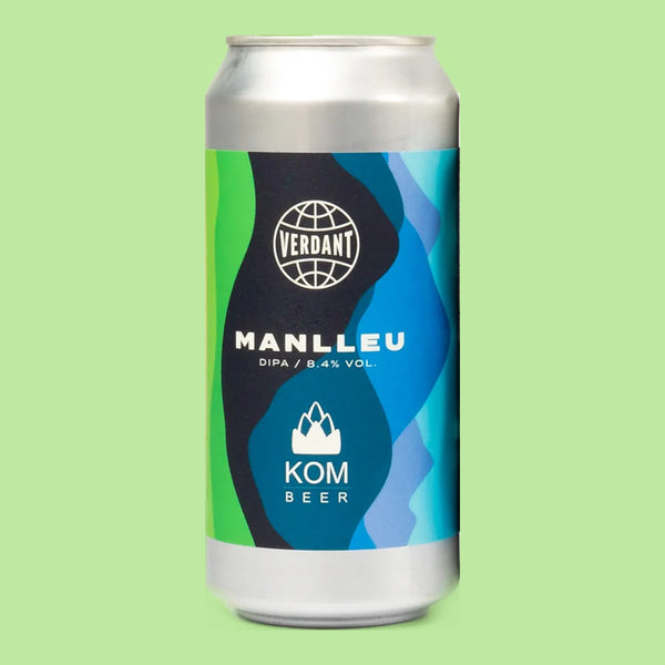 Verdant x KOM (Collab), Manlleu, DIPA, 8.4%, 440ml