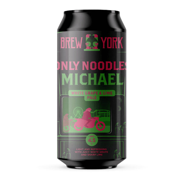 Brew York, Only Noodle Michael, White Grape & Lime Pale, 4.5%, 440ml