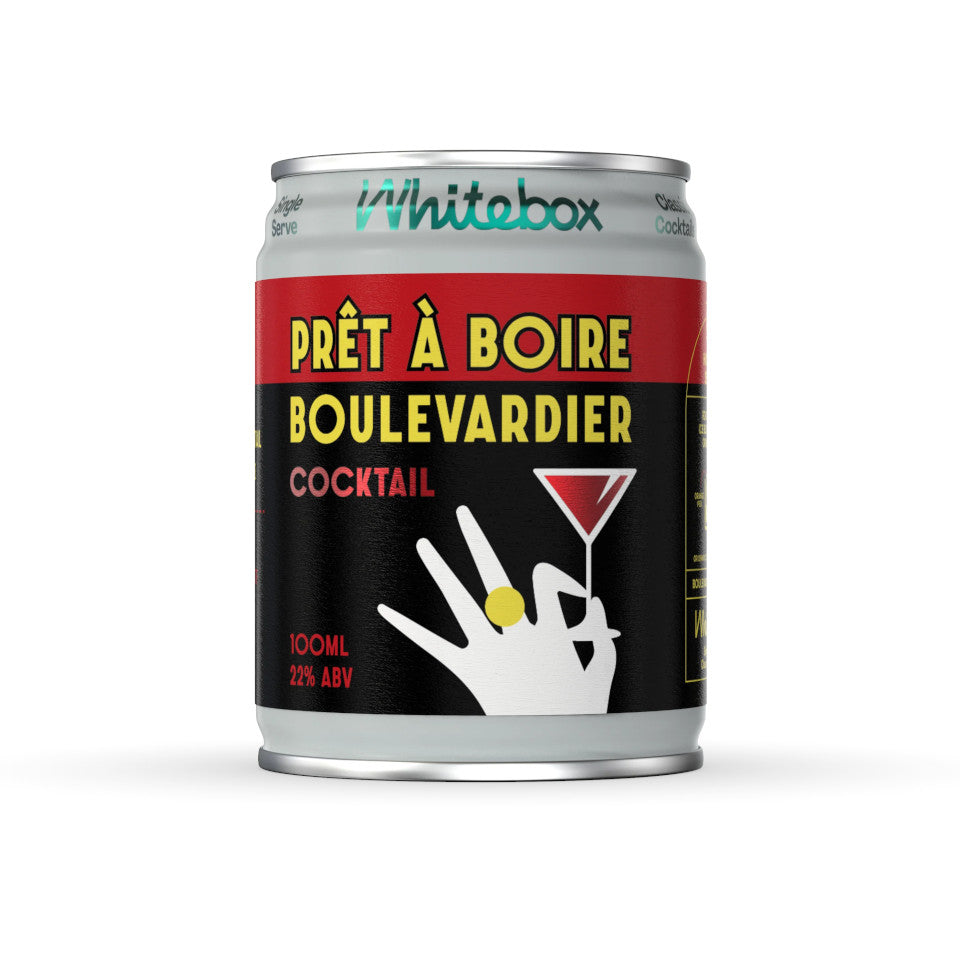 Whitebox, Pret A Boire Boulevardier, Canned Cocktail, 22%, 100ml