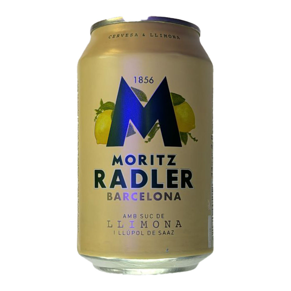 Moritz, Radler Barcelona, Spanish Lemon Radler, 2.8%, 330ml