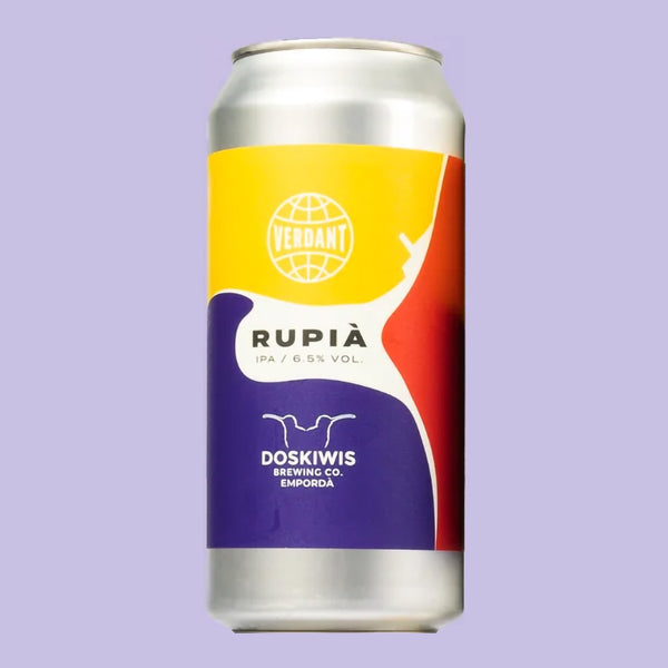 Verdant x DosKiwis (Collab), Rupia, IPA, 6.5%, 440ml - The Epicurean