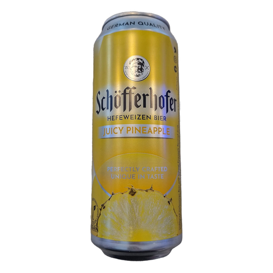 Schöfferhofer, Juicy Pineapple Wheat Beer, Radler, 2.5%, 500ml