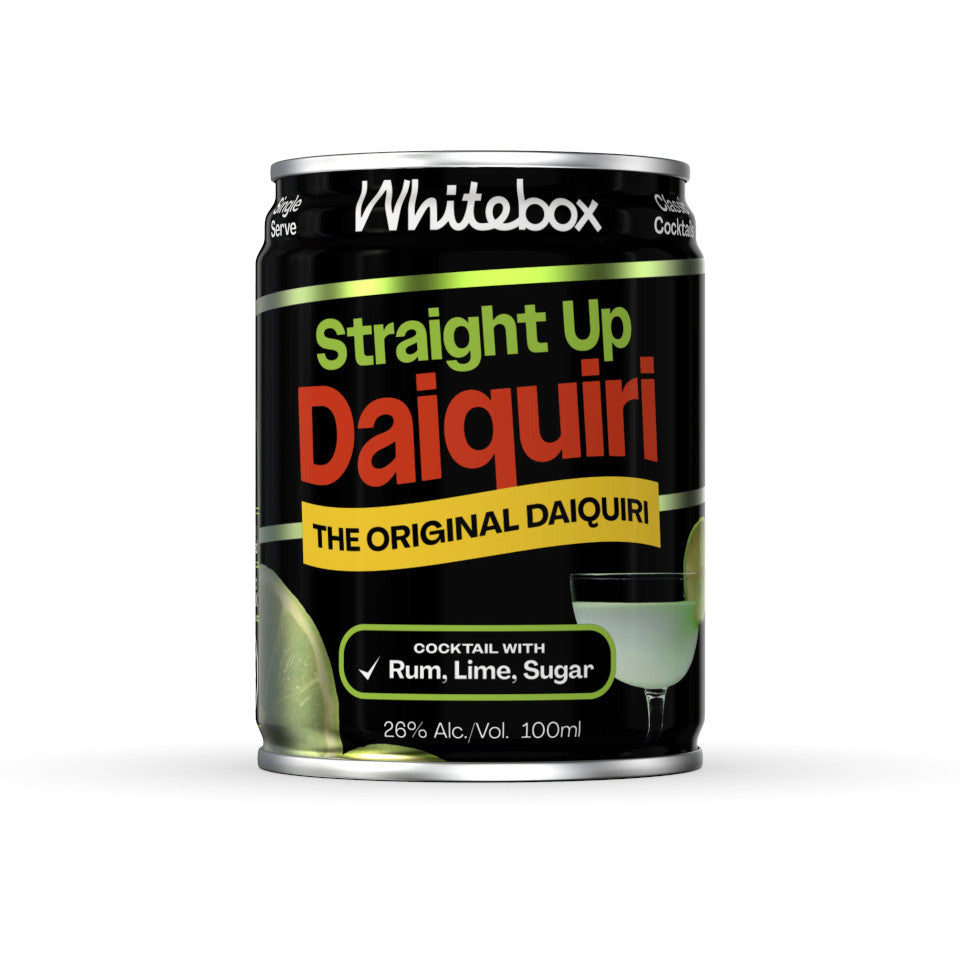 Whitebox, Straight Up Daiquiri, Canned Cocktail, 26%, 100ml