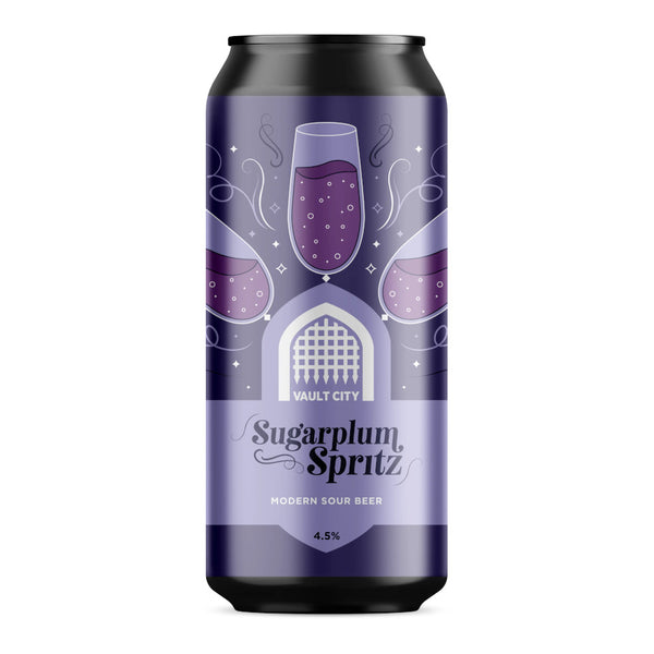 Vault City, Sugarplum Spritz, Plum Sour, 4.5%, 440ml