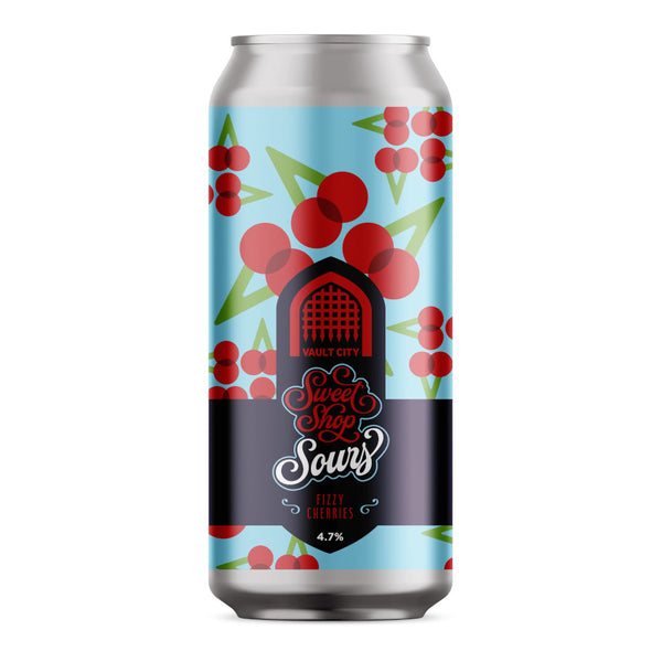 Vault City, Sweet Shop Fizzy Cherries, Sour, 4.7%, 440ml