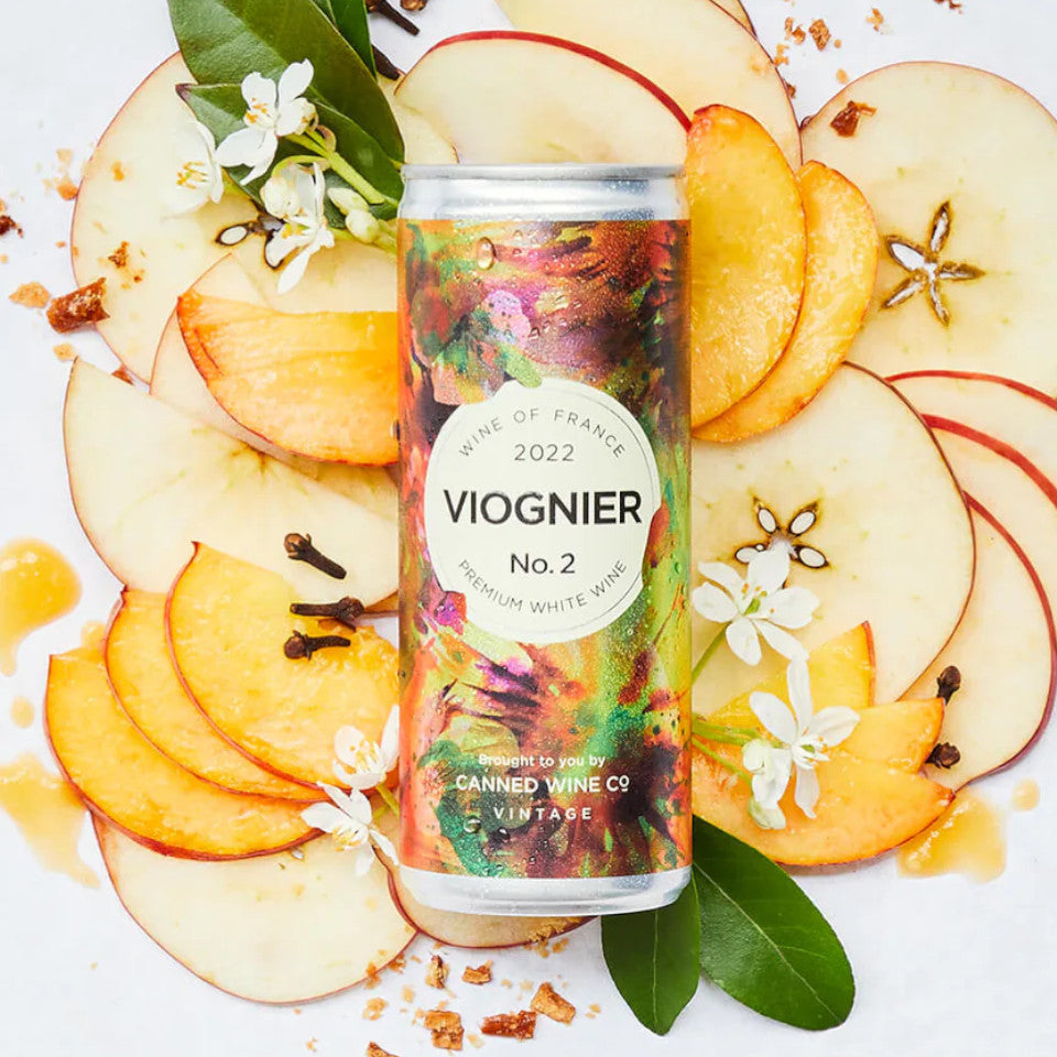 Canned Wine Co, Viognier, White Wine, 12.5%, 250ml