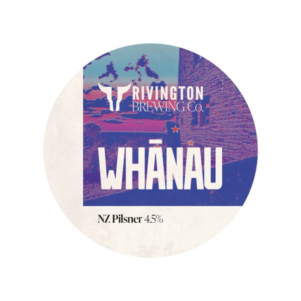 Rivington Brewing Co, Whanau, NZ Pilsner, 4.5%, 500ml - The Epicurean