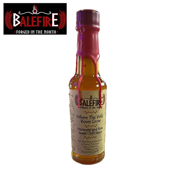 Balefire, Where the Wild Roses Glow, Habanero & Sweet Chilli Sauce, 160ml