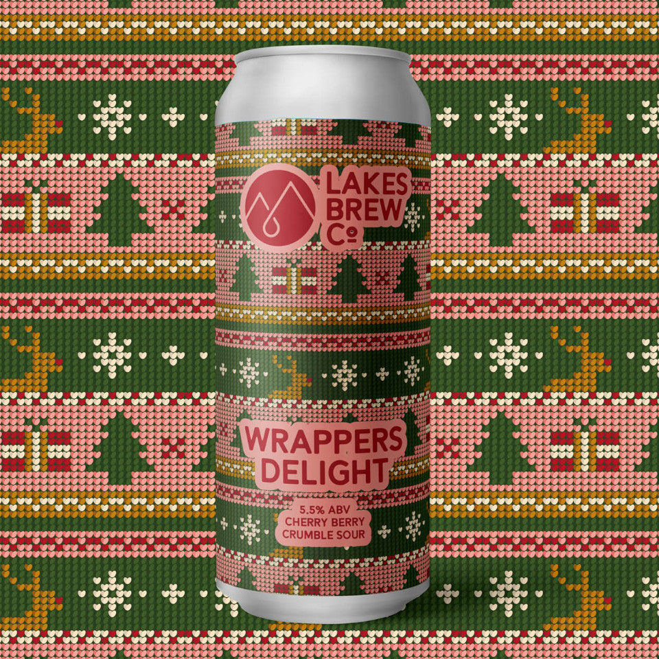 Lakes Brew Co, Wrappers Delight, Cherry Berry Crumble Sour, 5.5%, 440ml