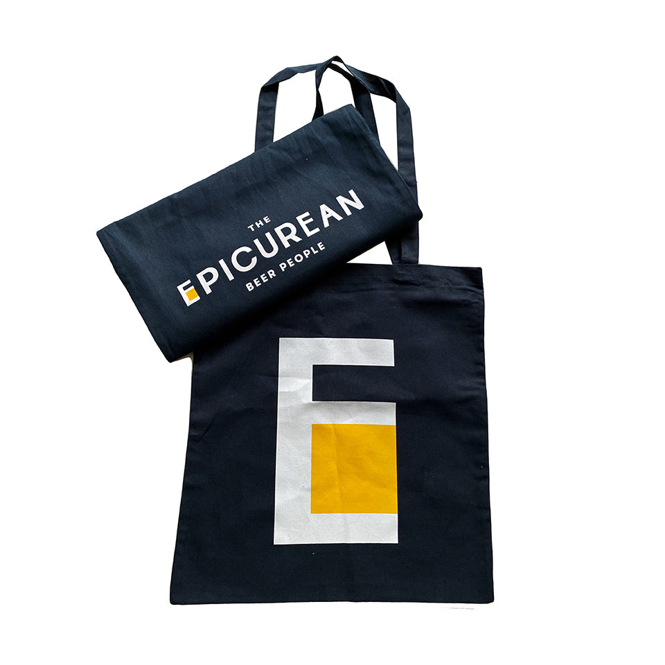 The Epicurean Beer People Branded Tote Bag